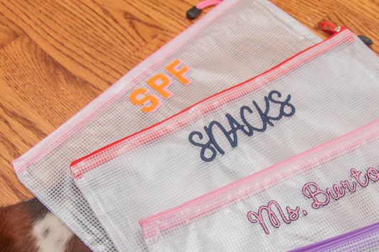 Clear Project Bag