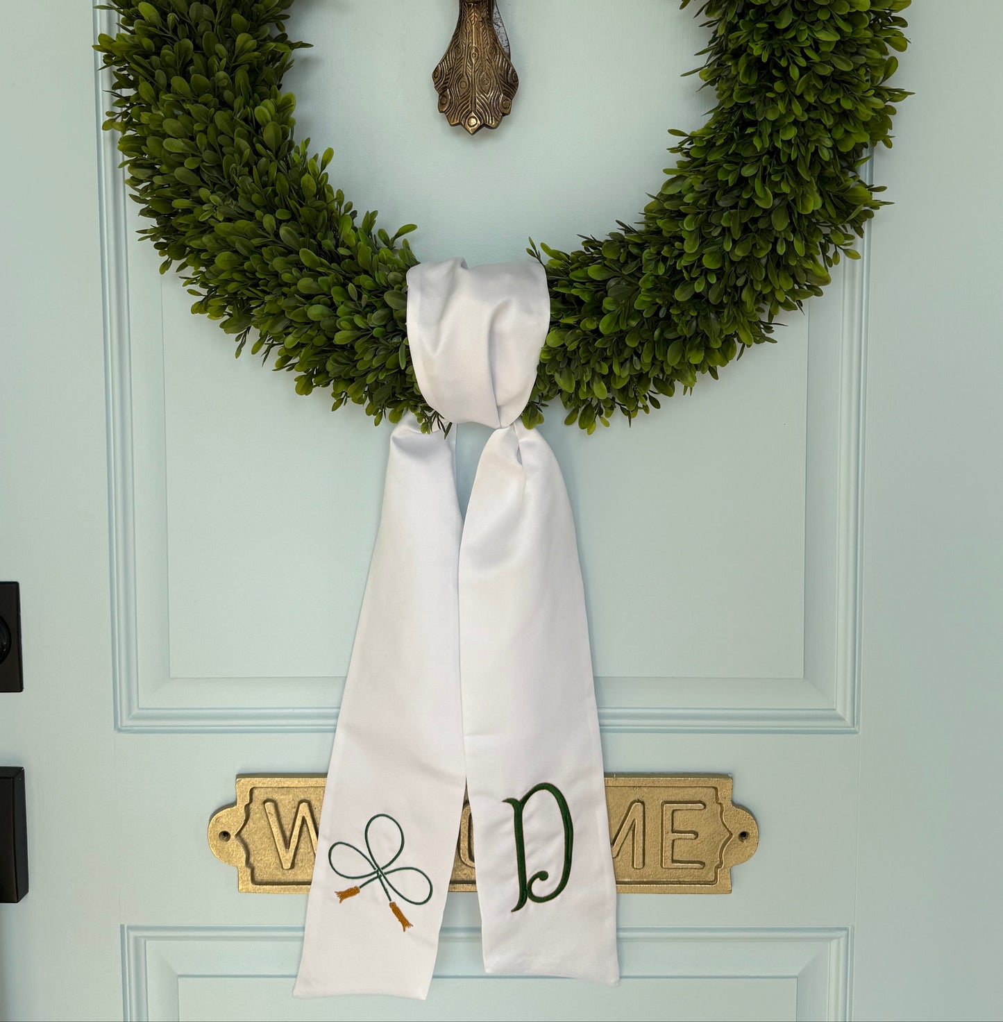 Wreath Sash