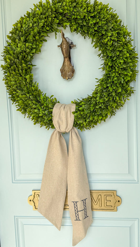 Wreath Sash