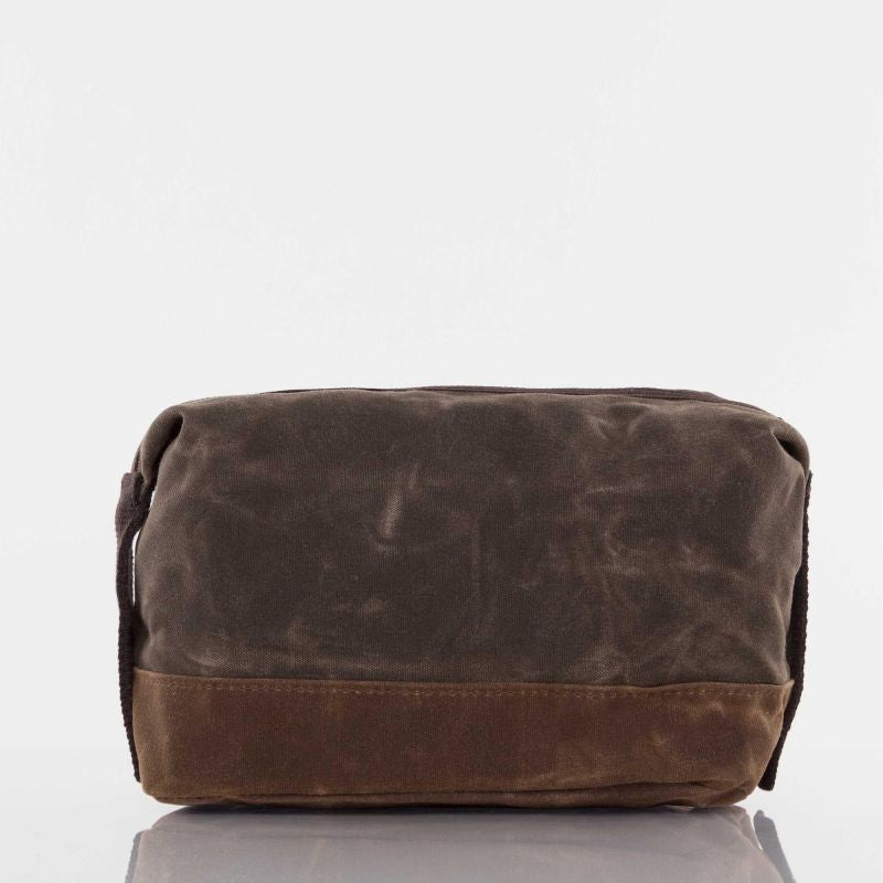 Waxed Dopp kit