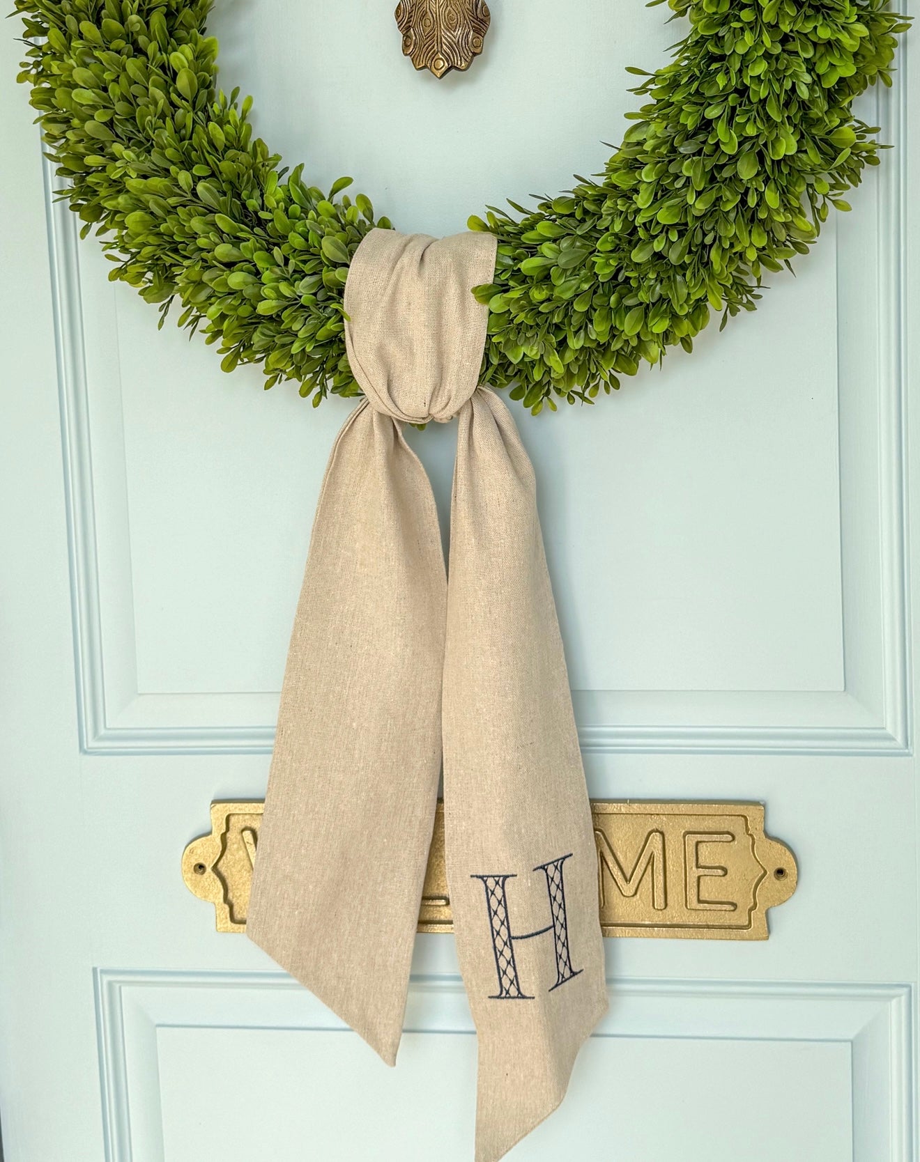 Wreath Sash