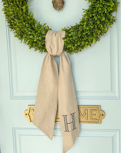 Wreath Sash