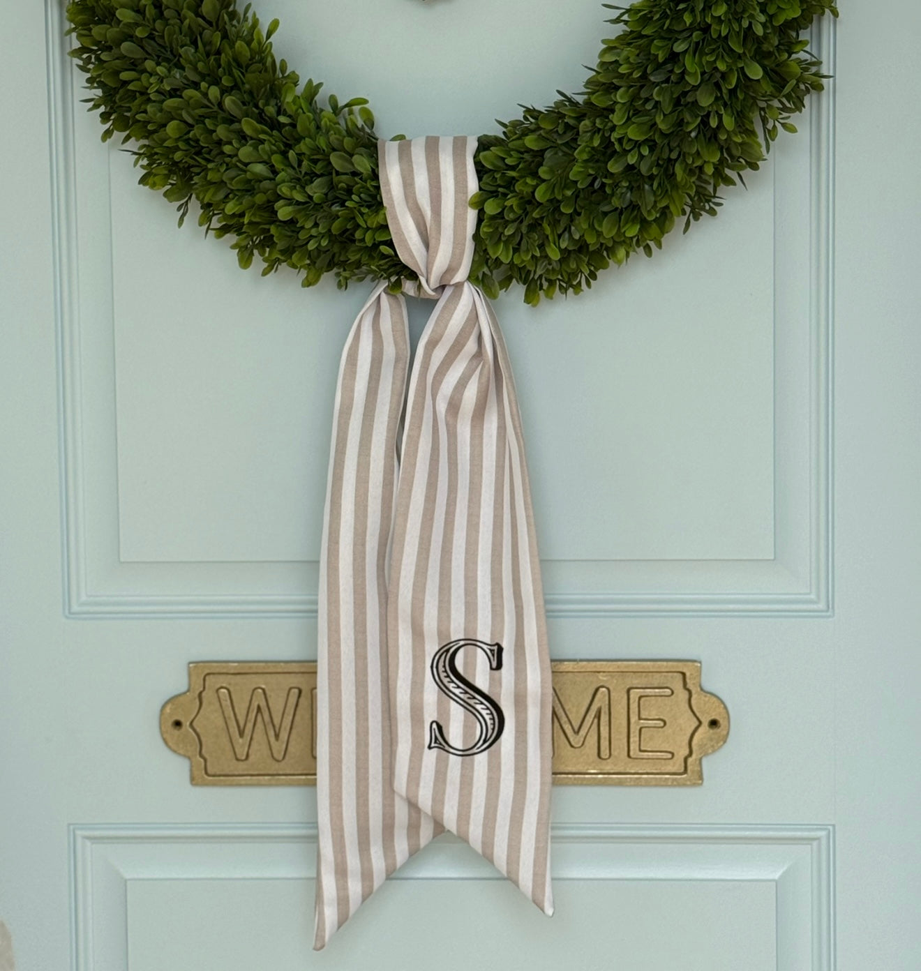 Wreath Sash