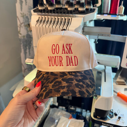 ‘Go Ask Your Dad’ Hat